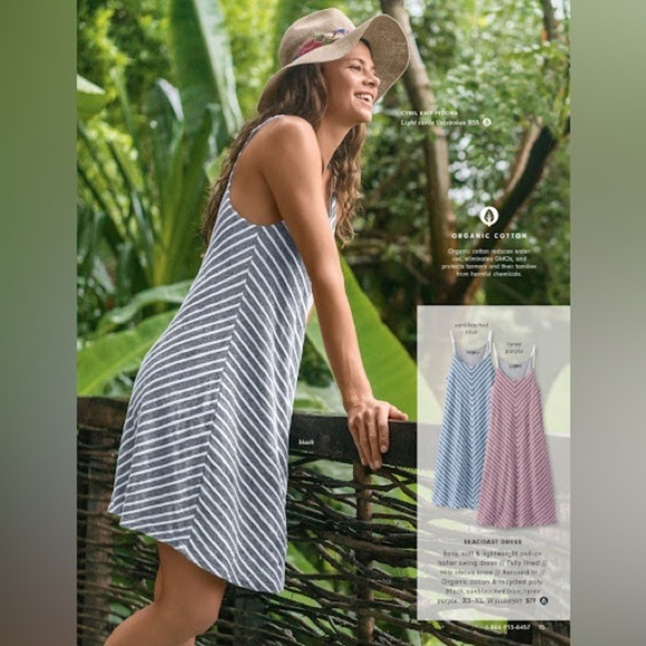 PRANA Women's Seacoast Dress Size Small in Blue - Picture 3 of 12